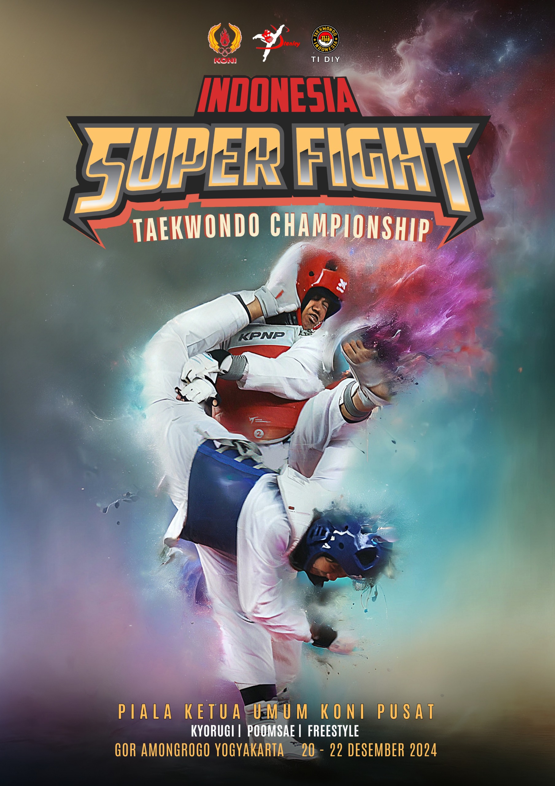 Kejuaraan Indonesia Super Fight Taekwondo Championship 2 Tahun 2024 Stanley Sport ti-highkick.com