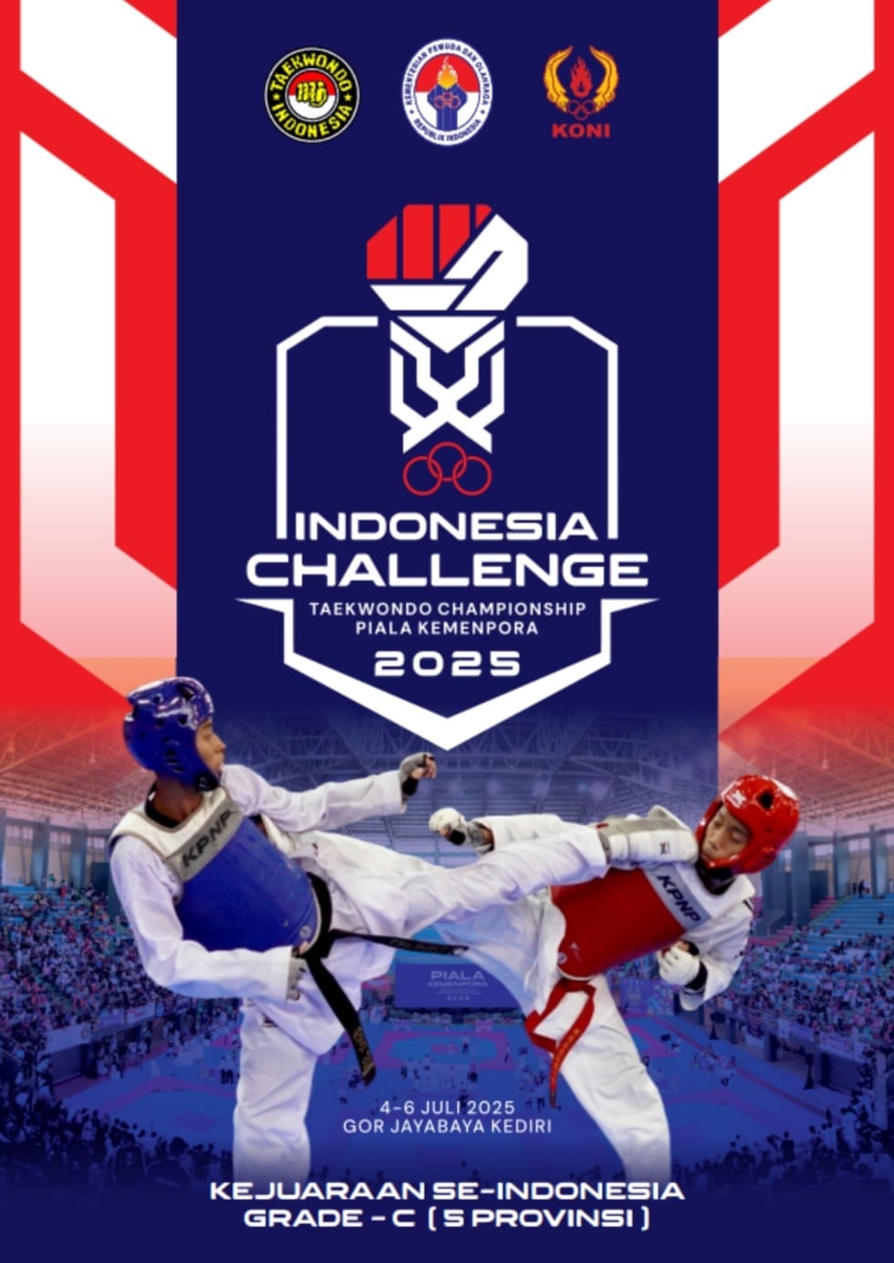 Ajang Pertarungan Prestasi Taekwondo di Tanah Air TAEKWONDO INDONESIA HIGHKICK JOGJA